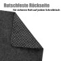 BigDean Schreibtischunterlage Filz Rutschfest 90x40 cm XXL Mauspad_4