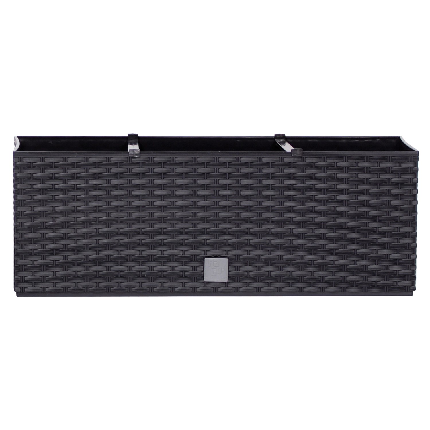 Prosperplast Balkonkasten RATOLLA CASE – 6,3 Liter, Weiß, Maße 391 X 173 X 150 Mm Für Blumen & Kräuter