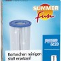 Summer Fun Filter Care Kartuschen-Reiniger, Packung mit Reiniger für 3 Kartuschen.