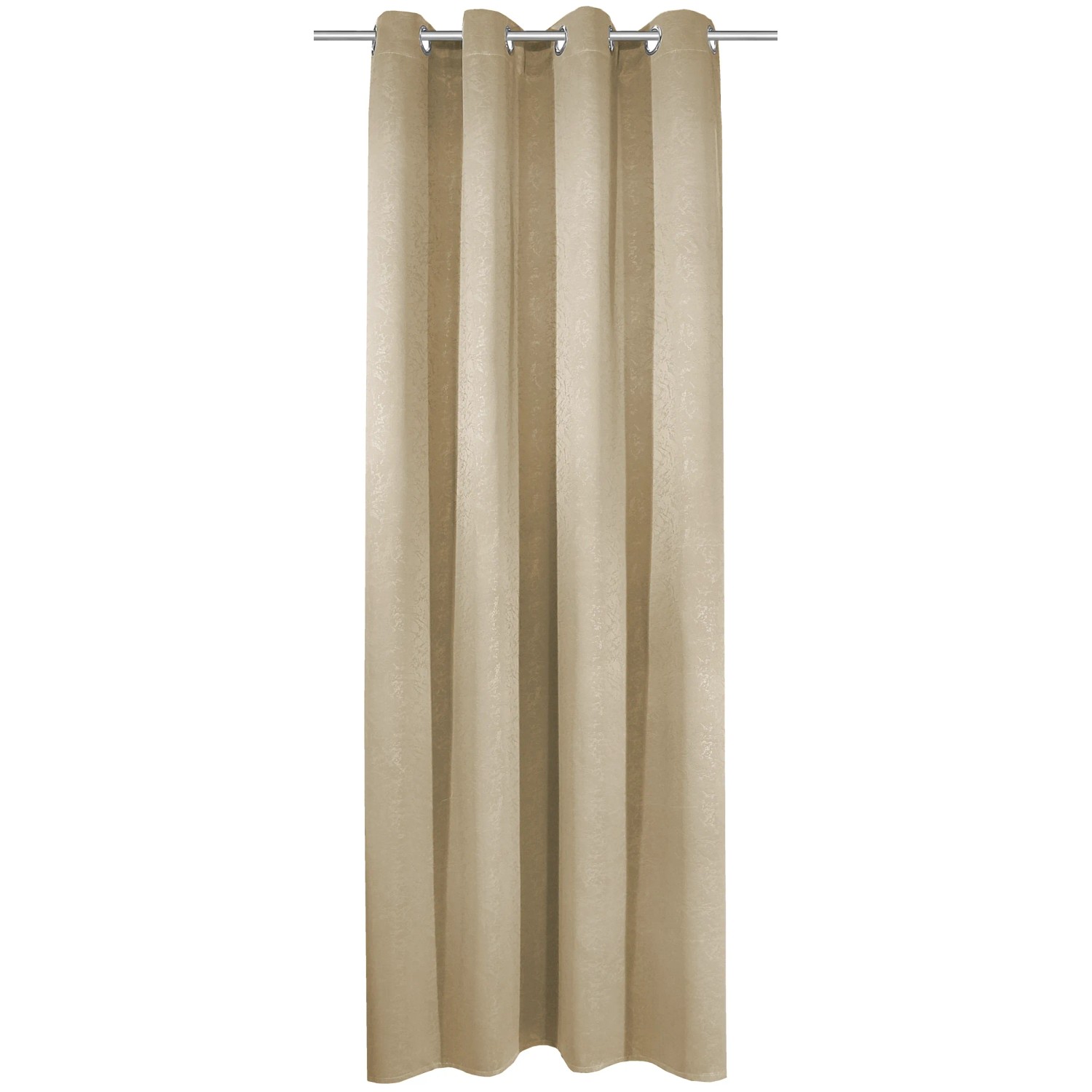 Sehlbach Ösenschal Blackout Leather Champagner 245 cm x 135 cm