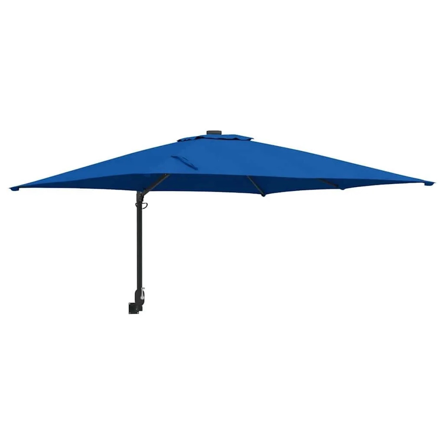 vidaXL Gartenparasol Blau und Schwarz 248,5 x 247,5 x 160 cm 42003242 günstig online kaufen