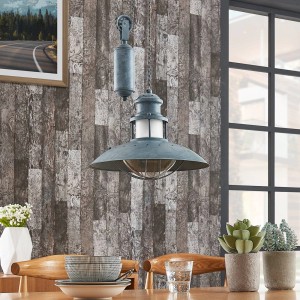 Lindby Pendelleuchte Louisanne 9621440 Vintage Industriell in Alu aus Metall 1-flammig E27 Küchenleuchte