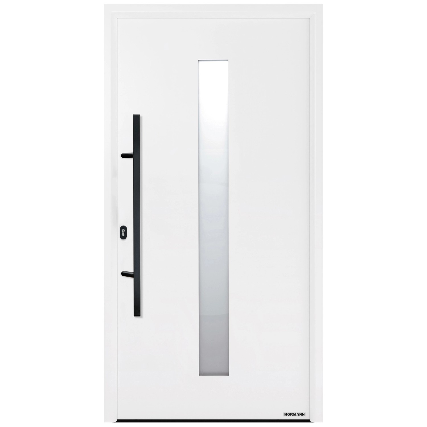 Hörmann Haustür Thermo65 Motiv 610S Verkehrsweiß 110 cm x 210 cm DIN L günstig online kaufen