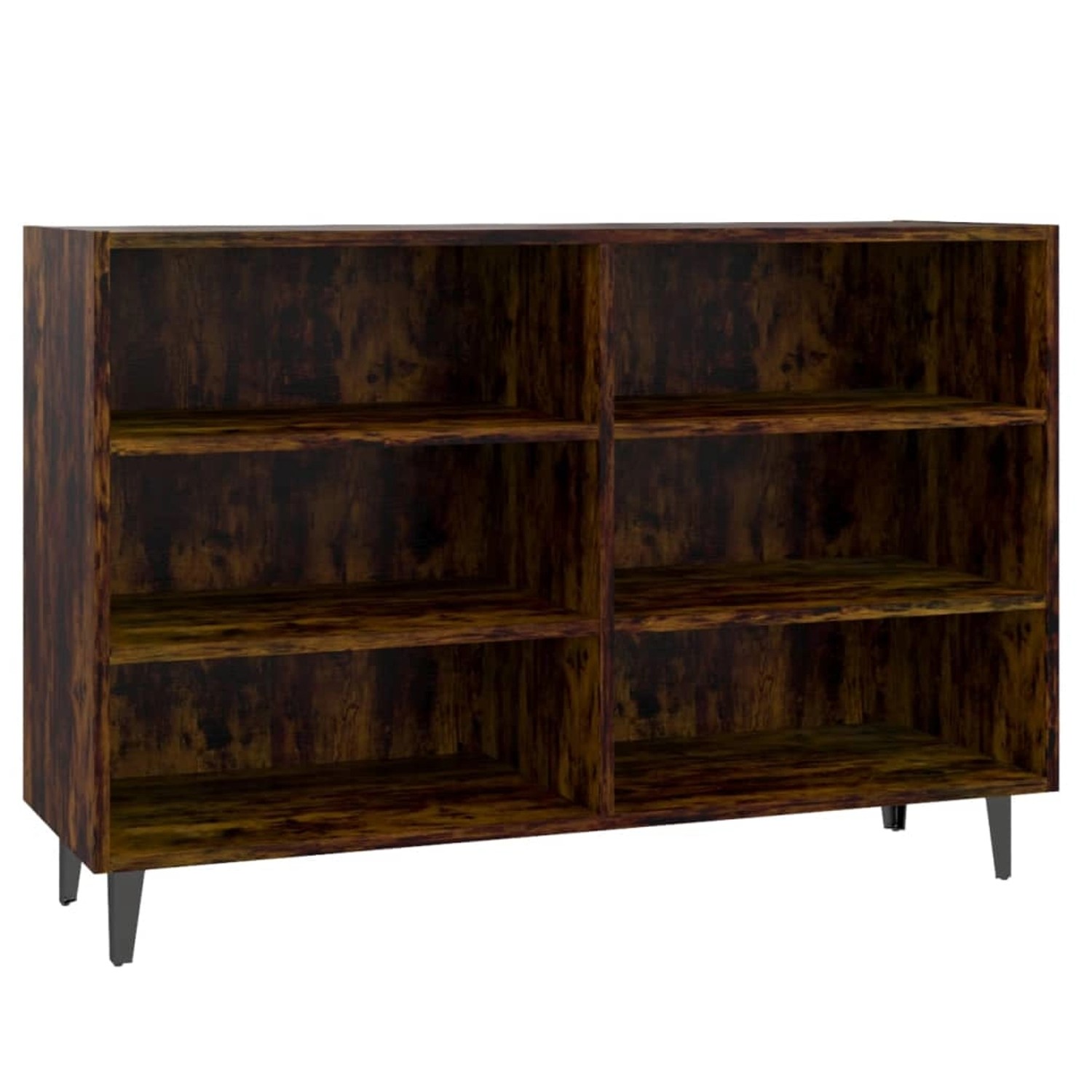 vidaXL Sideboard Räuchereiche 103,5x35x70 cm Holzwerkstoff 813185 günstig online kaufen