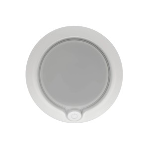 Rundes, weißes LED-Nachtlicht Lunetta von Ledvance mit Sensor für automatische Beleuchtung.