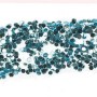 Hellblauer Glitterkleber für Deko, 60ml Flasche mit Dosierverschluss.