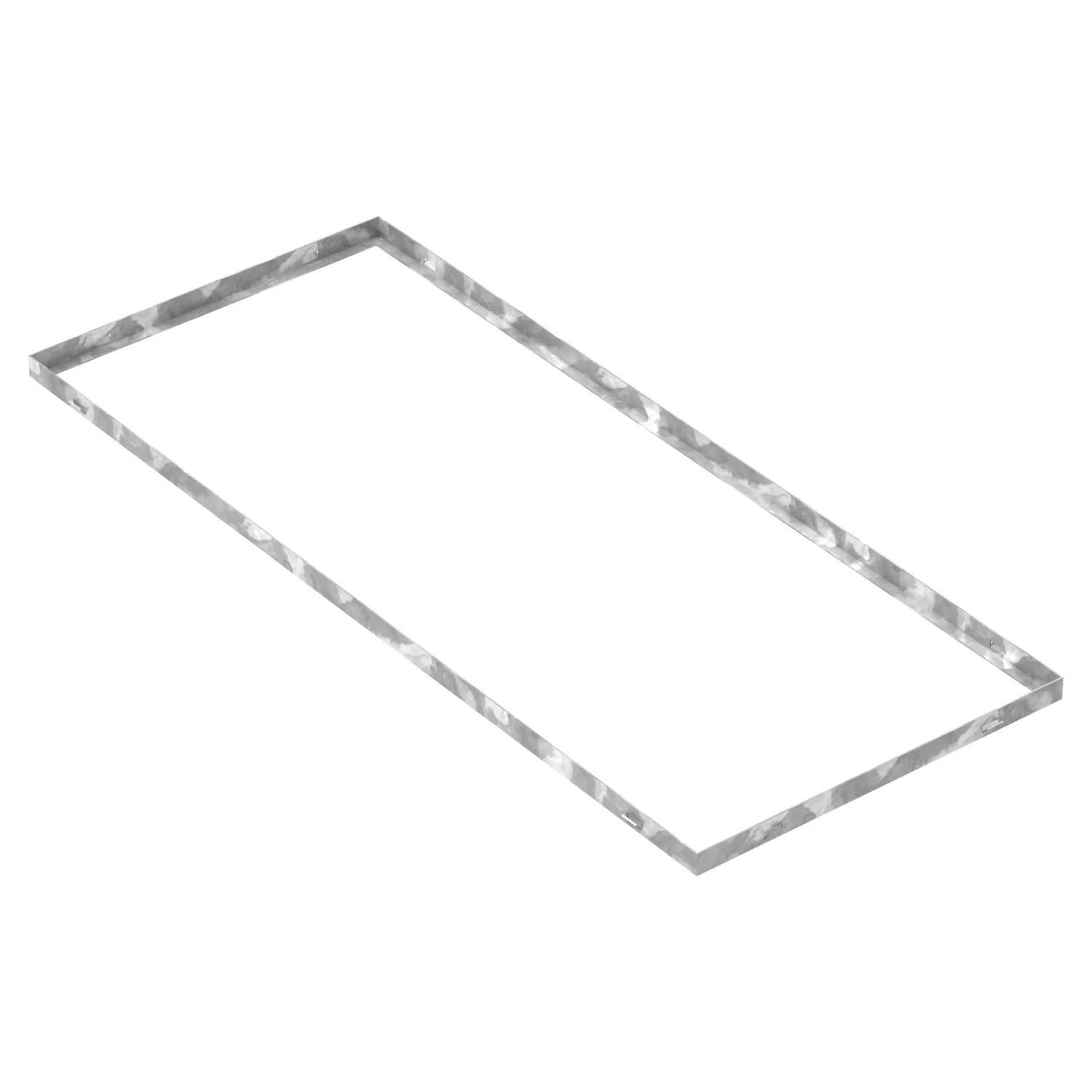 FeNau Zarge Maße 500x1200x28 mm Für Rosthöhe 25 mm Aus S235JR St37-2 Bandverzinkt