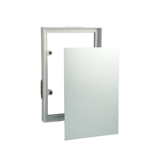 Marley Fliesenrahmen mit Trägerplatte und Magneten, Kunststoff, 206x306 mm.