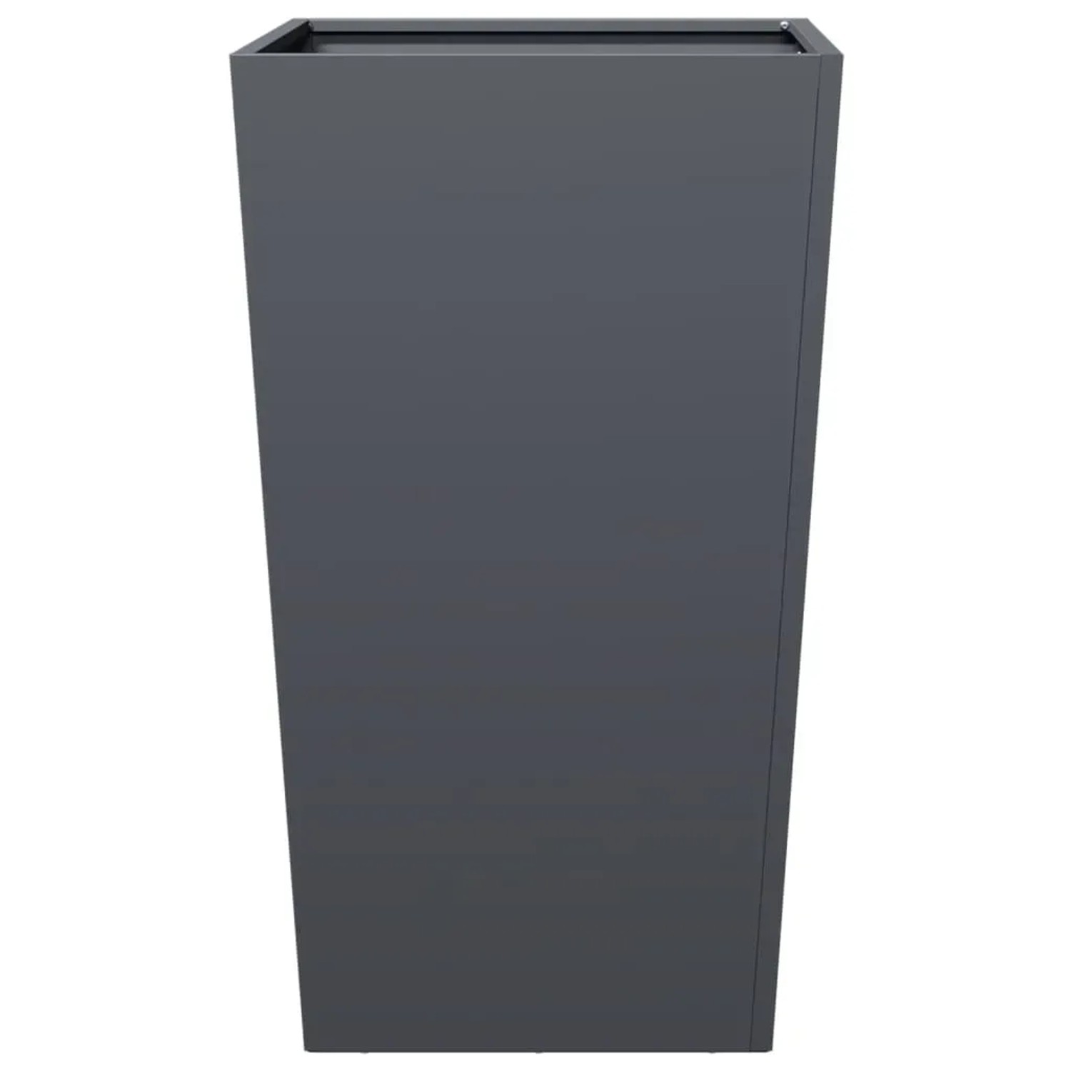 vidaXL Pflanzkübel Anthrazit 45x45x75 cm Stahl 851098_5