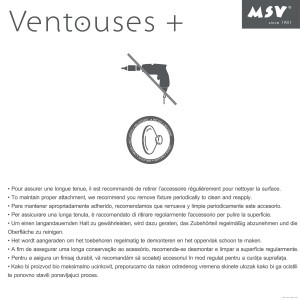 Hinweise zur Montage des MSV Handtuchhalters mit Saugnapf.