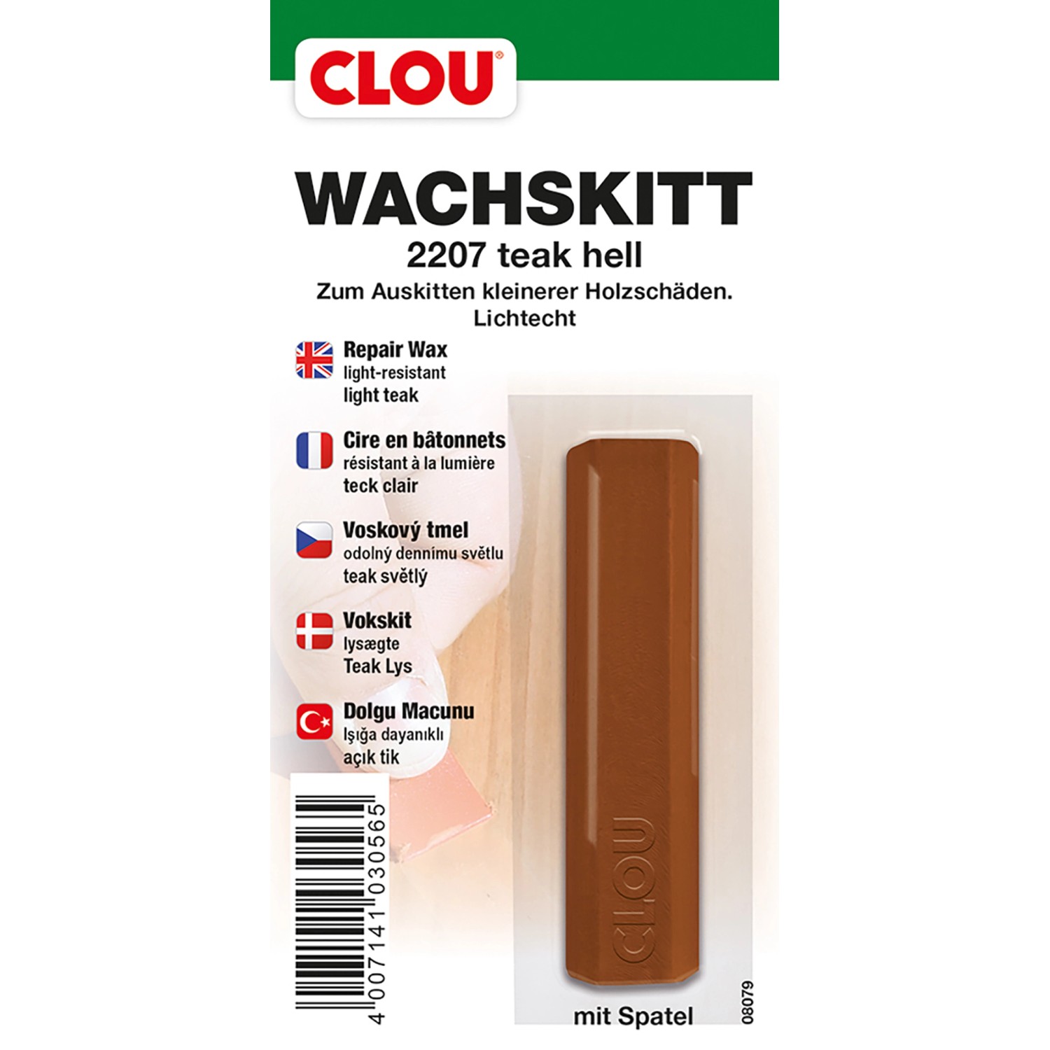 Thumbnail - Clou Wachskitt Teak Hell