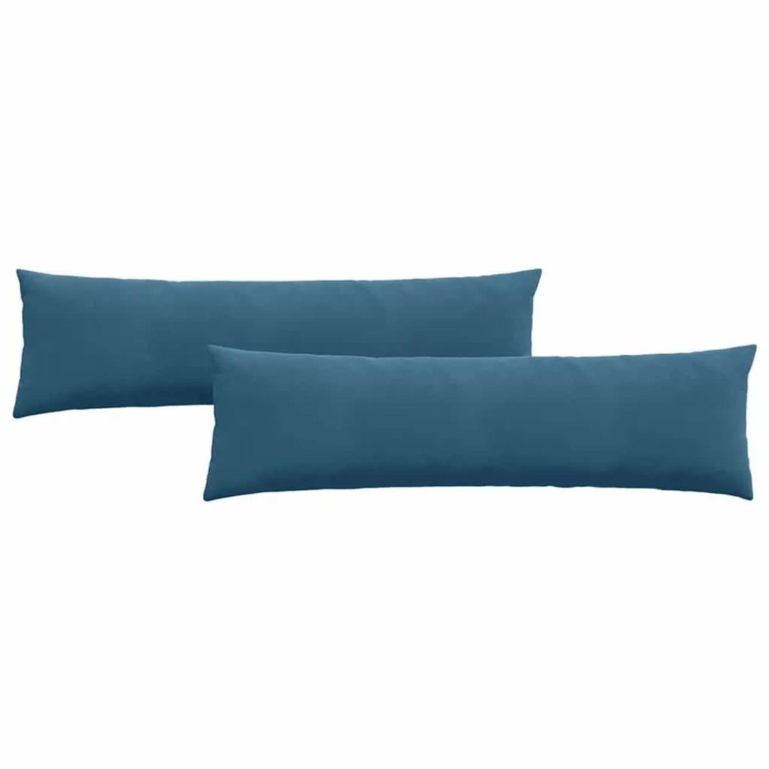 vidaXL Sofakissen 2 Stück Blau 145 x 40 cm Cordstoff 42013841