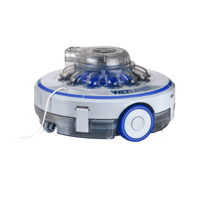 Grauer Gre Akku-Poolroboter 4.000 mAh für Aufstellpools bis 35 m².