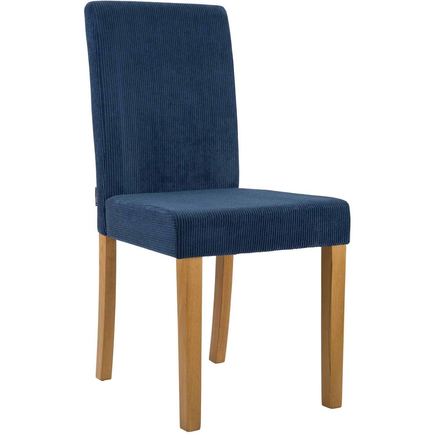 DELUKE Esszimmerstuhl DALAN Cord Blau 41x47x91cm Antik-Hell Essstühle Esszimmerstühle Küchenstühle Wohnzimmerstühle