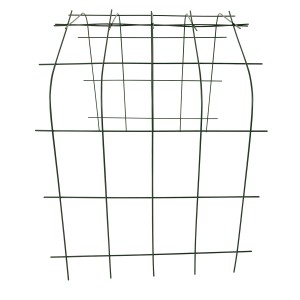 Bellissa Hortensien Stütze Annabelle, 2er Set, 75 cm hoch, grün, aus verzinktem Stahldraht.