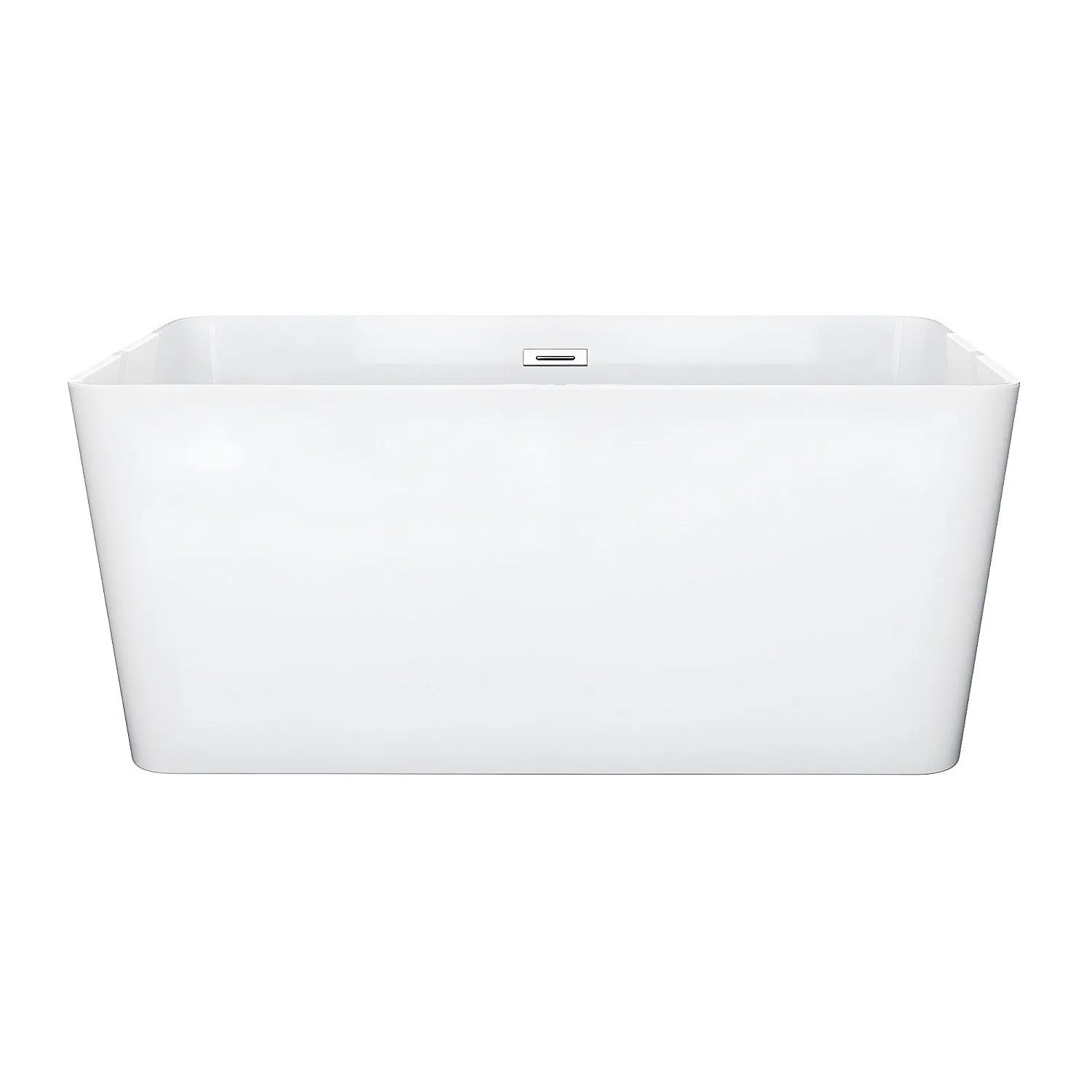 Vente-unique Freistehende Badewanne Spicara Weiß 130 cm