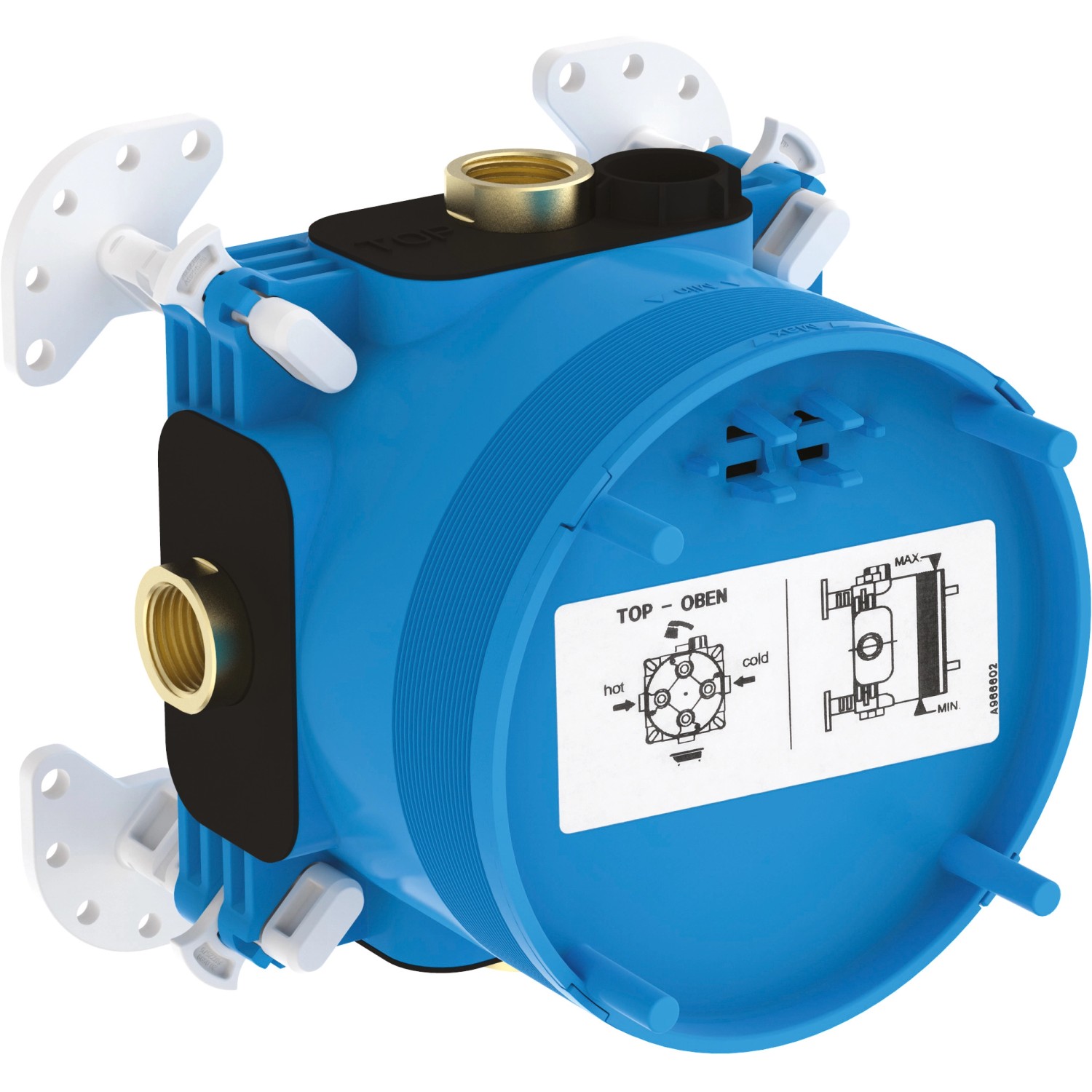 Ideal Standard Easy-Box Unterputzkörper für Armaturen-Bundle Ceratherm T100.