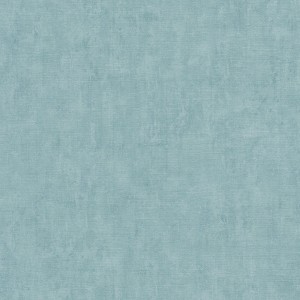 Hellblaue Unitapete in Putzoptik. Schlichte Vliestapete für Wohn- und Kinderzimmer.