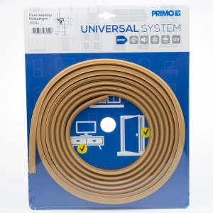 Primo Türdichtung Lignum 34 Beige, 5m Rolle für Holzzargen (3-4mm Nut)