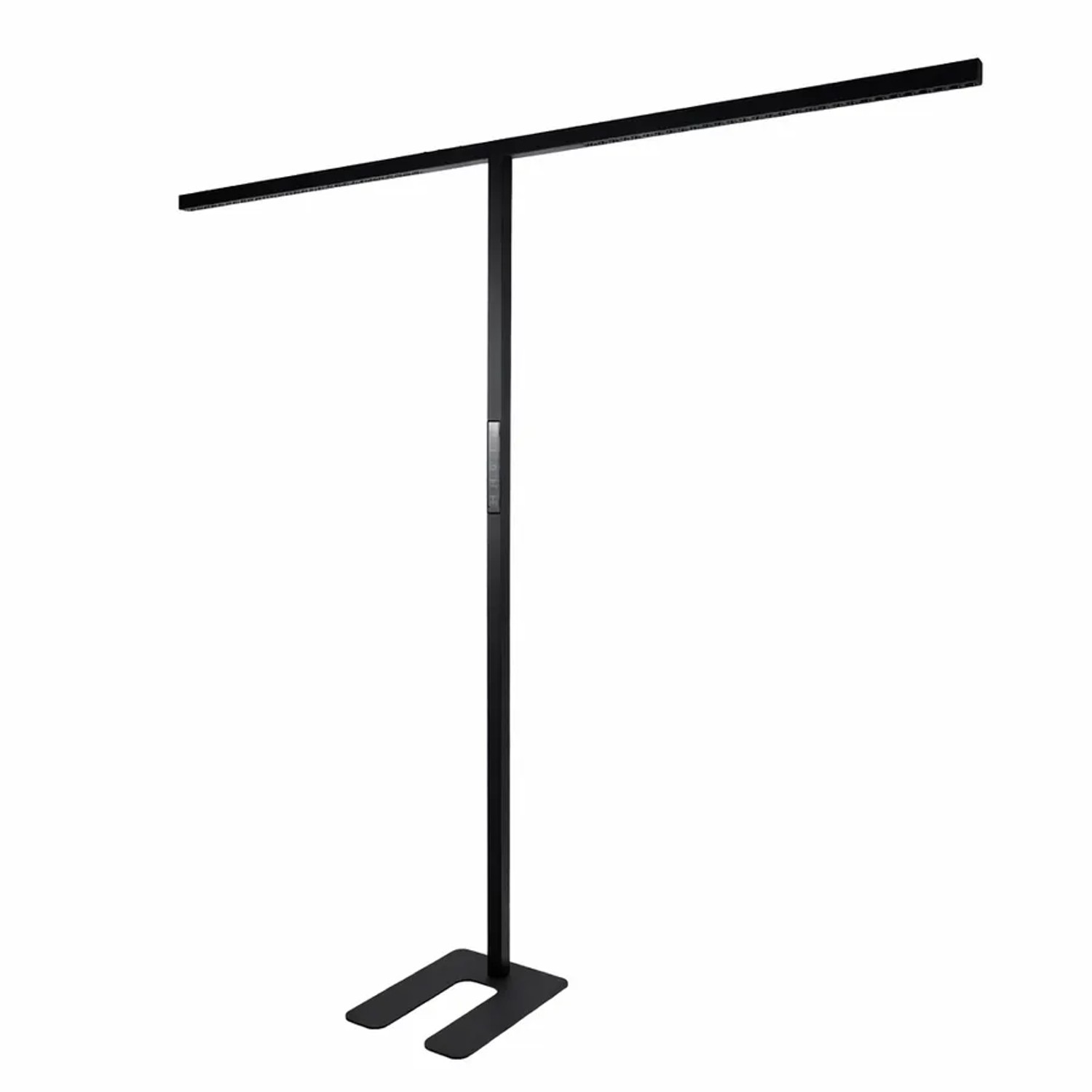 LUXULA LED Büro Stehleuchte 90W 4000K Neutralweiß Dimmbare Arbeitsplatzleuchte mit Touchsteuerung und UGR16 Schwarz