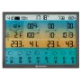 Bresser Solar-WLAN-Wetterstation 4CAST XL 7-in-1 Schwarz mit großem Farbdisplay.