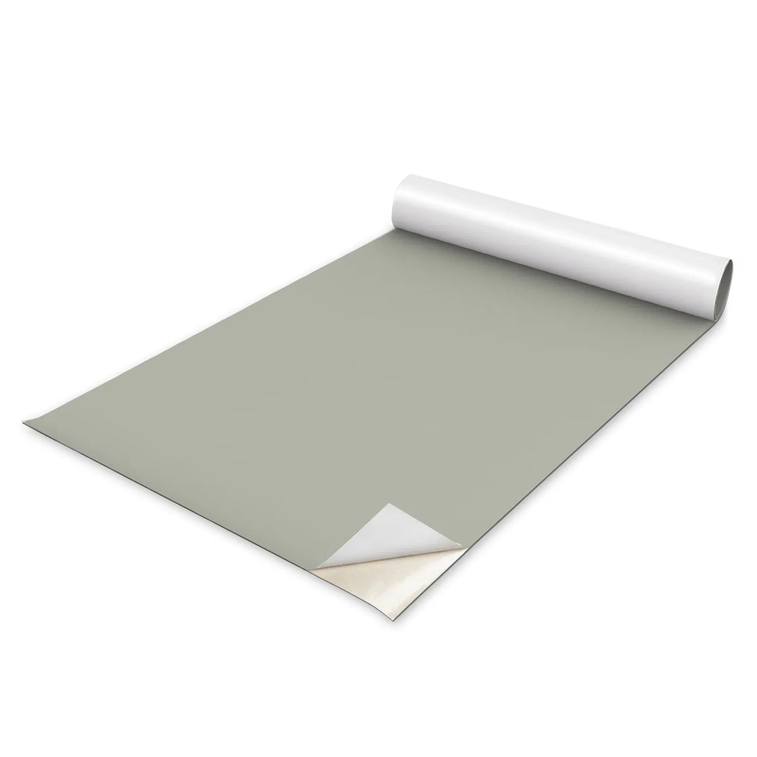 Tulup Möbelfolie Warmes Grau Möbelaufkleber 75x150 cm Grau Schrankfolie Selbstklebend Möbel Aufkleber