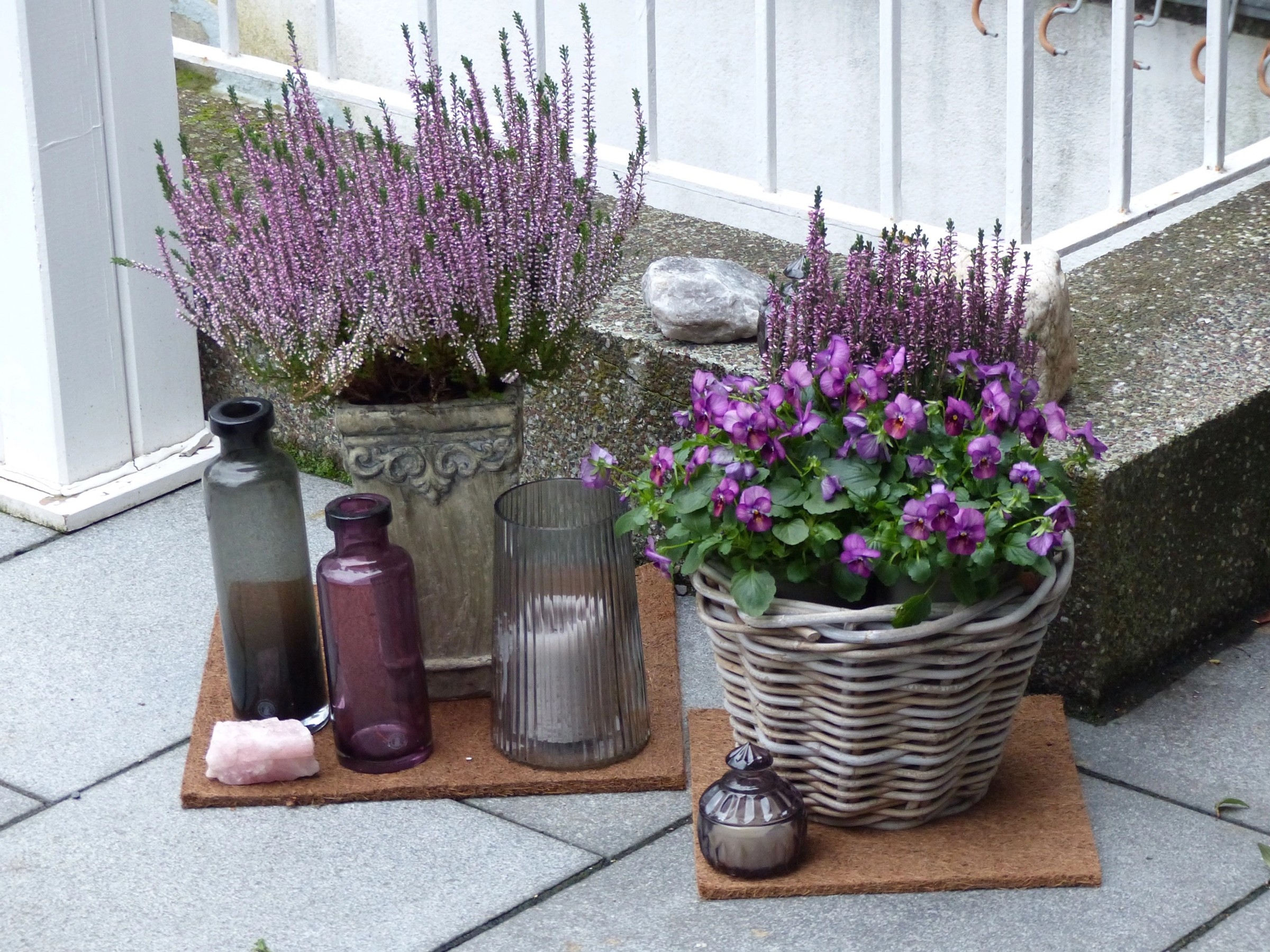 4er-Set Kokosfaser-Mulchringe – Ø 30 Cm, 3 Cm Loch – Unkrautschutz Für Bäume & Pflanzen, Innen & Außen