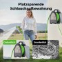 Wiltec Mini Schlauchabroller 10M Schlauchtrommel Gartenschlauch Aufroller_4