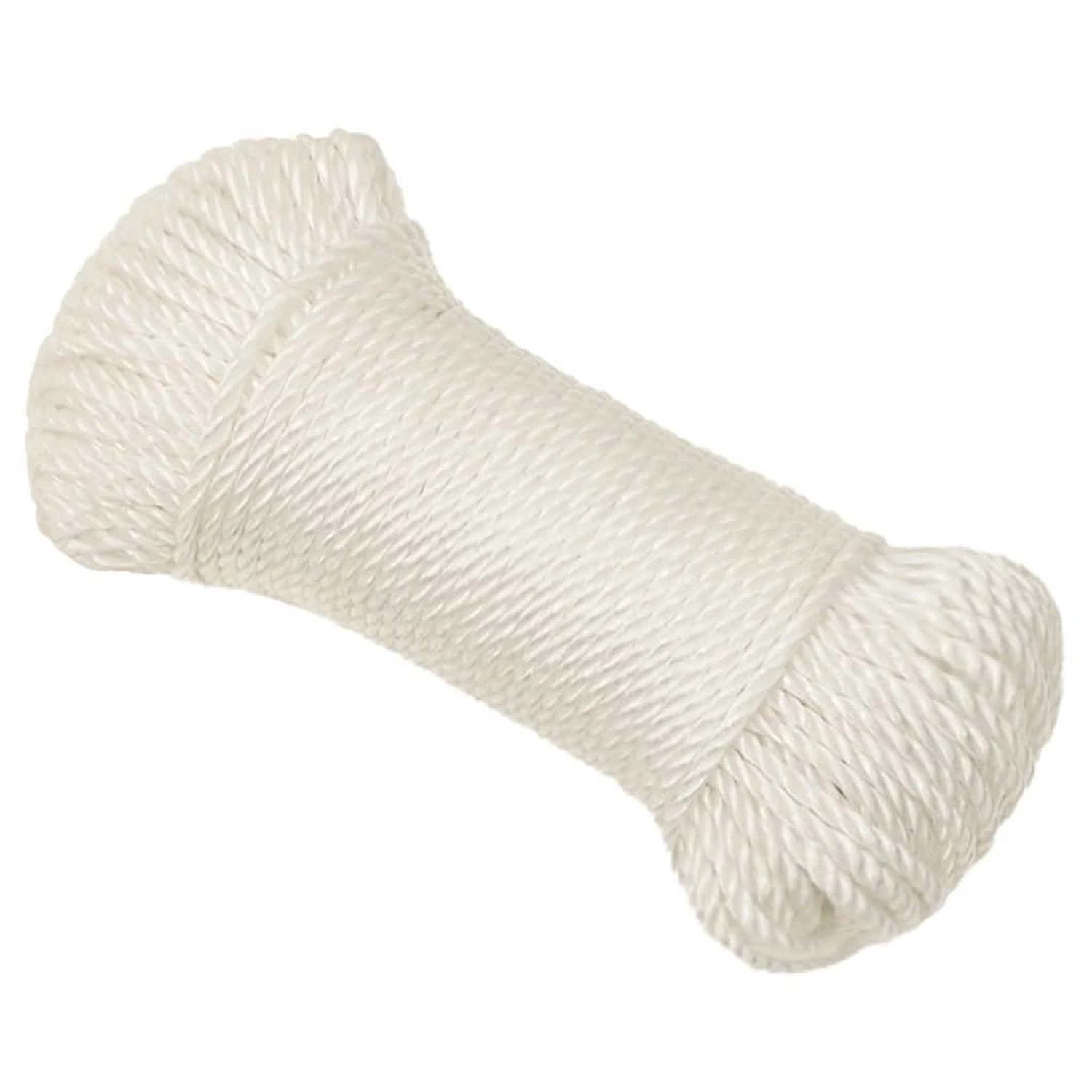 vidaXL Arbeitsseil Weiß 6 mm 25 m Polypropylen 153040