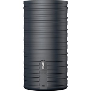 Garantia Regenwasserbehälter Nordic, 300 l, Graphite Grey, mit Deckel und Wasserhahn-Anschluss.