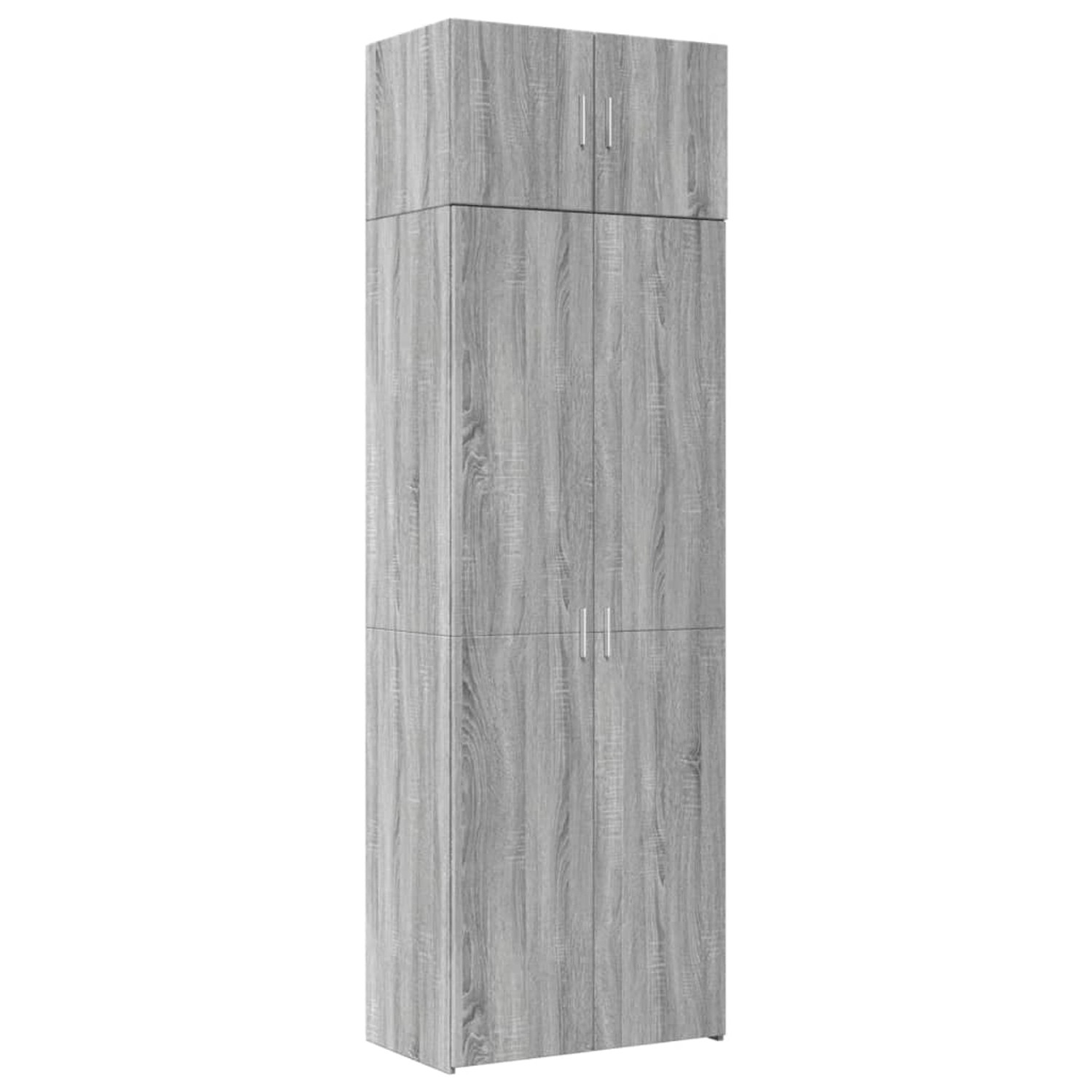 vidaXL Hochschrank Grau Sonoma 70x42,5x225 cm Holzwerkstoff 3281327 günstig online kaufen