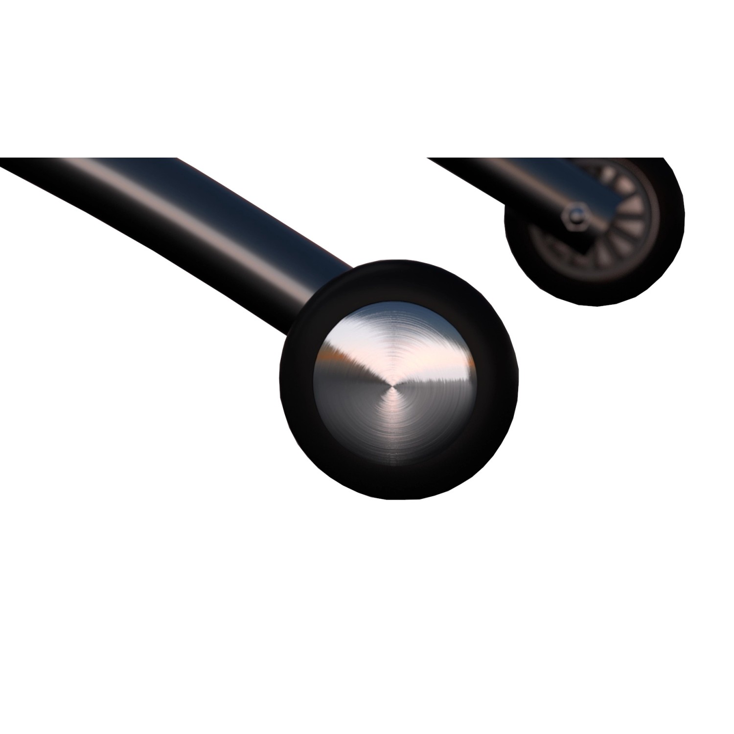 Detailaufnahme: Rolle der roten Leco Luxus-Hängematte Gloria für einfachen Transport.