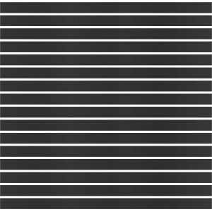 Osmo Sichtblende Rhombus B Alu-Fence in Anthrazit, 180x182cm, für modernen Sichtschutz.