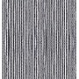 Schwarzer Arsvita Fadenvorhang mit Lurex und Universalband, 140x250 cm. Gardine in Metall Optik.