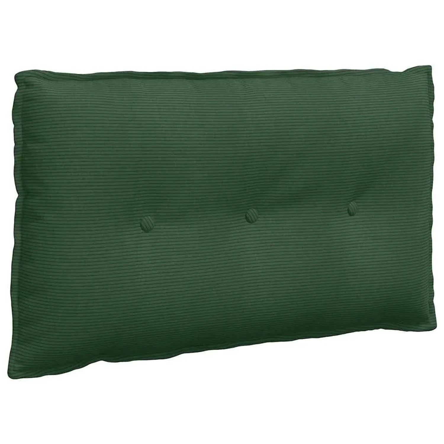 vidaXL Rückenkissen Dschungelgrün 80 x 50 cm Cordstoff 42014741