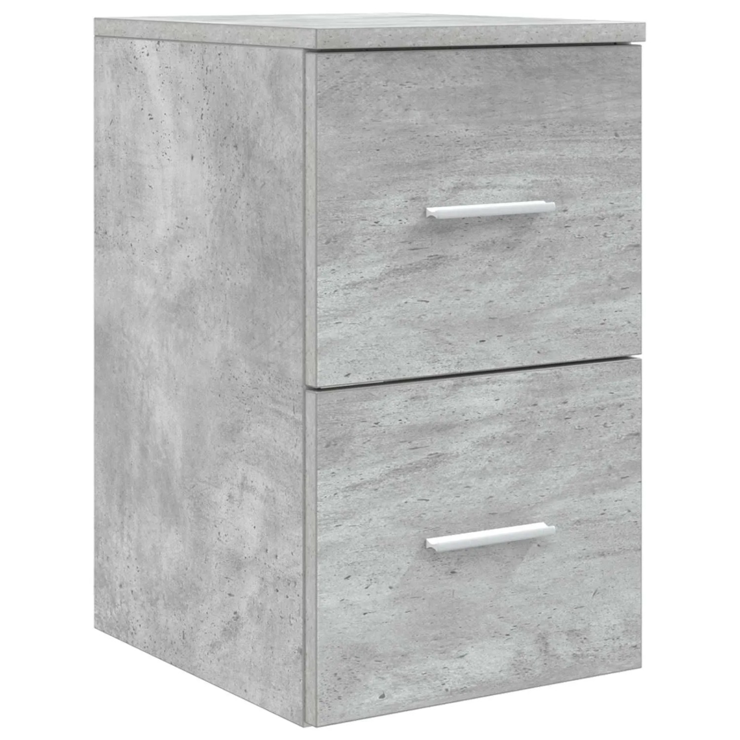 vidaXL Badezimmerschrank Inzwischen Betongrau 30 x 44,5 x 50 cm 890377