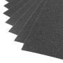 STAHLWERK Schleifpapier Set, 12-teilig, Siliziumcarbid, verschiedene Körnungen.