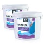 Bayzid Flocktabletten für Pools, 2x5kg Eimer, zur Poolpflege und Wasserklärung.