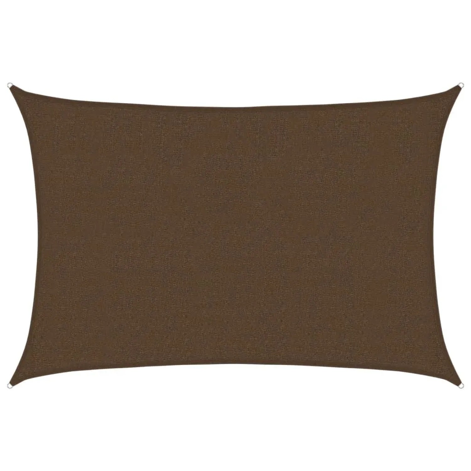 Furnicato Sonnensegel 160 G m² Braun 25x35 M Hdpe