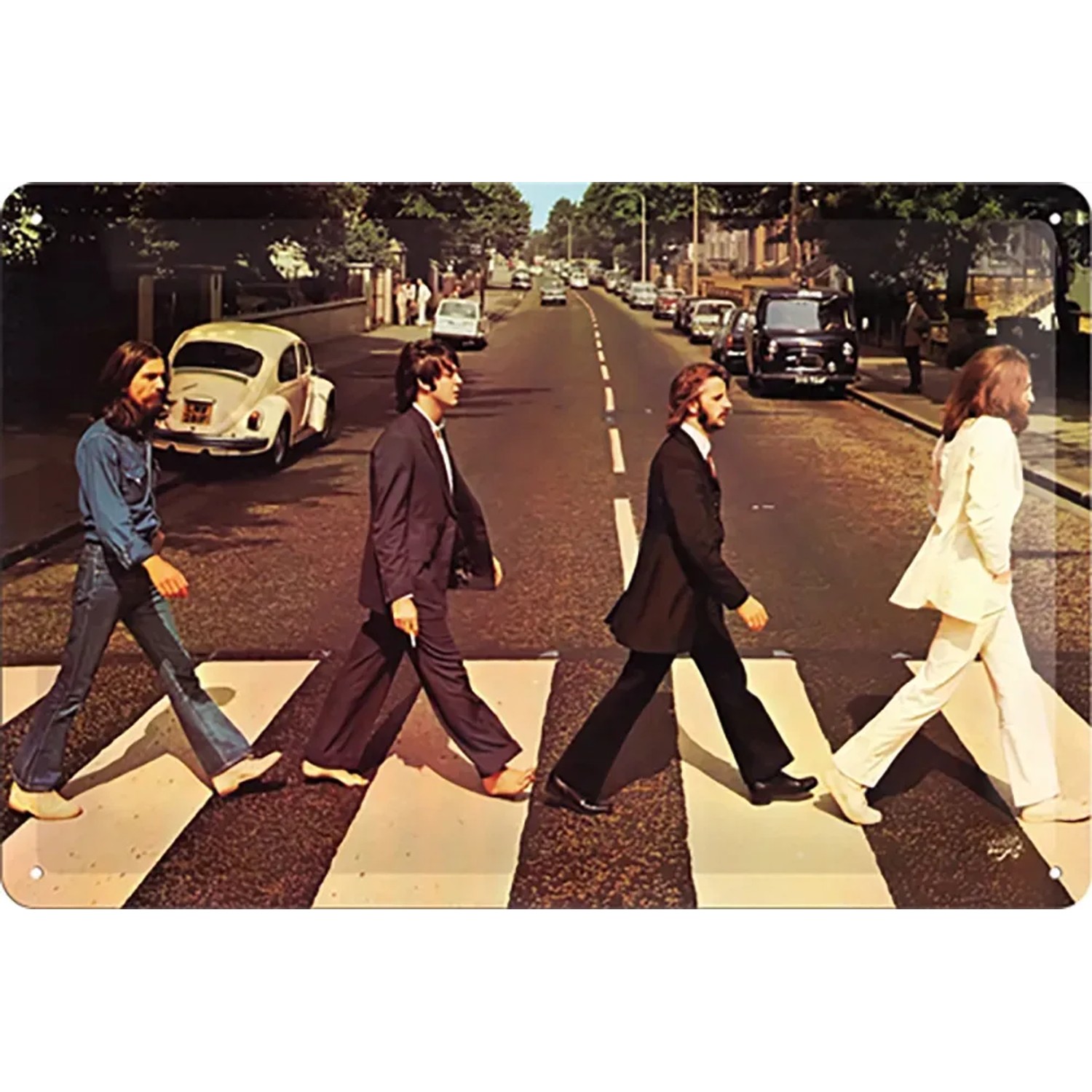 Nostalgic-Art Blechschild Fab4 - Abbey Road 20 cm x 30 cm