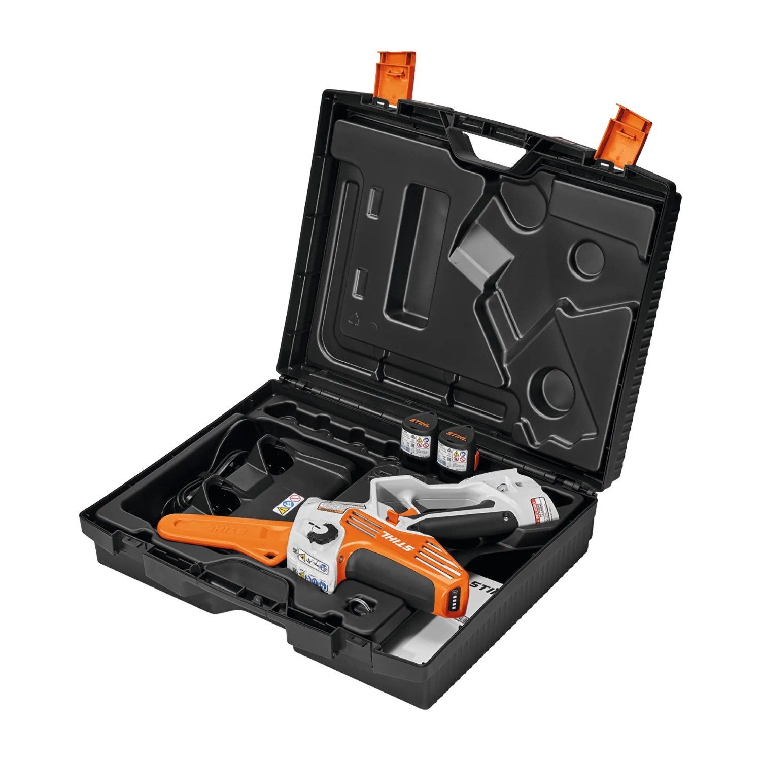 Stihl Akku-Gehölzschneider GTA 40 mit 2 x Akku AS 2 und Ladegerät AL 5-2
