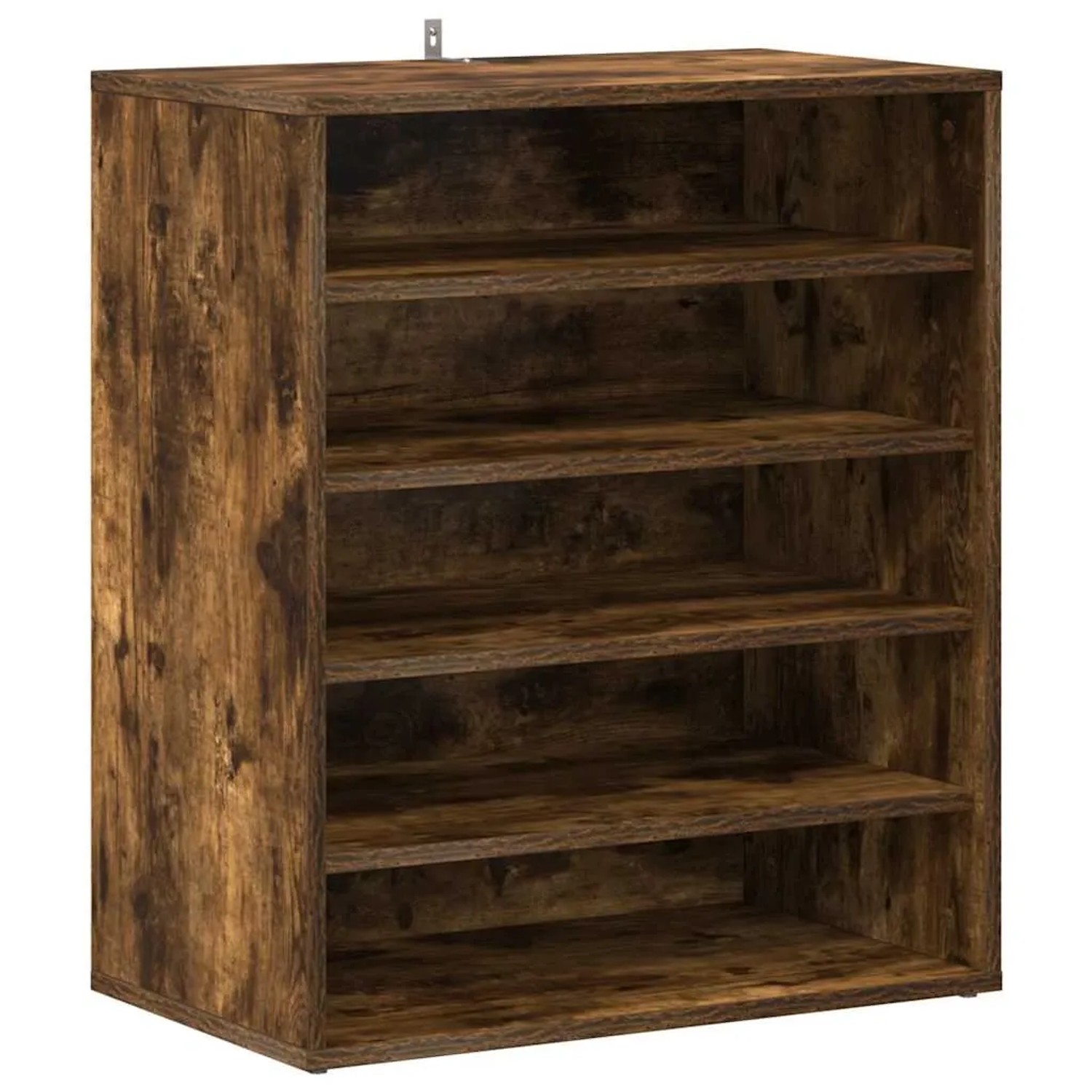 vidaXL Schuhschrank Räuchereiche 60x35x70 cm Holzwerkstoff 816014