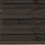 Graues Sichtschutzzaun-Element Wien, 180x90 cm, aus Holz für den Garten.