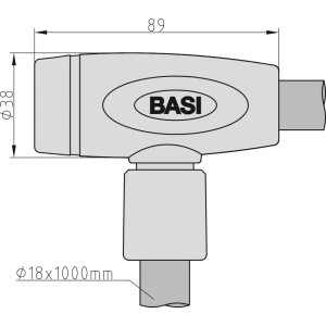 Basi - Zweirad-Panzerkabel - ZR 306 - Nylonummantelung - 6990-0306