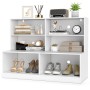 Costway Schuhschrank 2-In-1-Kombination aus Regal und Schuhbank Weiß_2