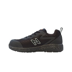 New Balance Logic S1 PL Sicherheitsschuh, schwarz-orange, Größe 40. Arbeitsschuh mit Zehenkappe.