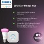 Philips Hue E14 LED Lampe mit Bridge: Farbige Kerze, 470 lm, 1er-Pack für smarte Beleuchtung.