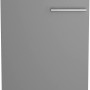 Optifit Unterschrank Mats825, 50 cm, Basaltgrau, mit Schublade und Tür. Küchenunterschrank für Stauraum.