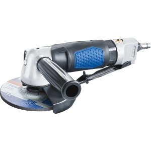 LUX Druckluft-Winkelschleifer D-WIS-6, Ø 125 mm, zum Trennen, Schleifen und Entrosten von Metall.