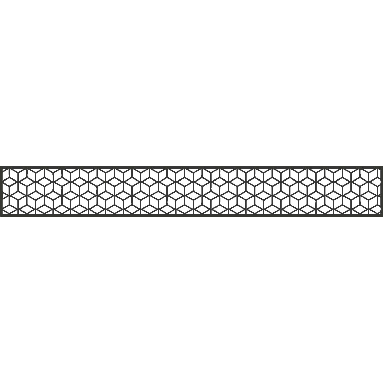 GroJa Steckzaun Designeinsatz Cube 180 x 30 cm DB703